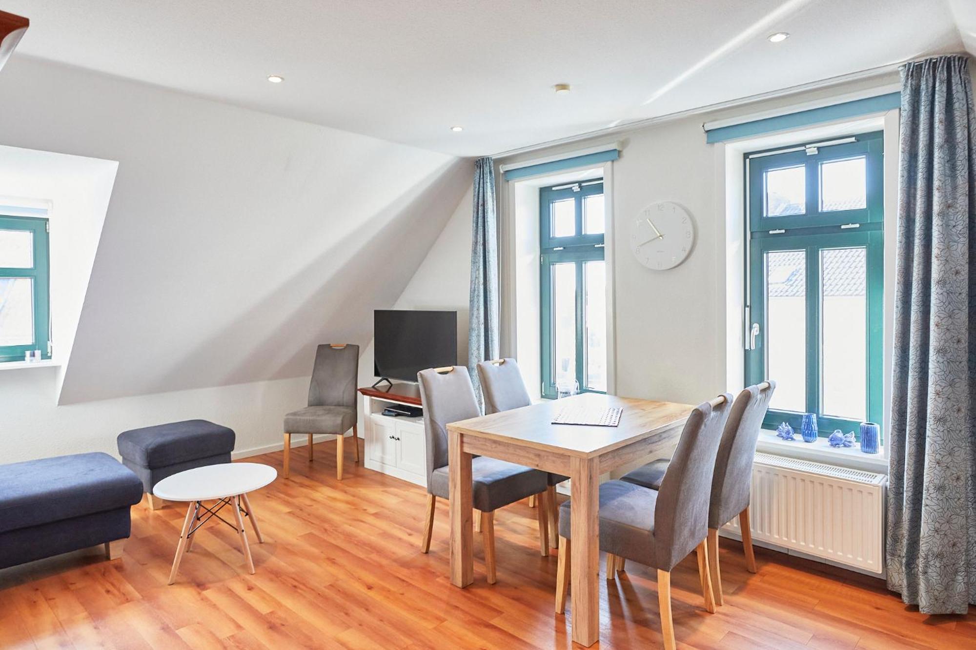 "Klein-Wiebke" In Der Villa Wilhelmine Borkum Buitenkant foto